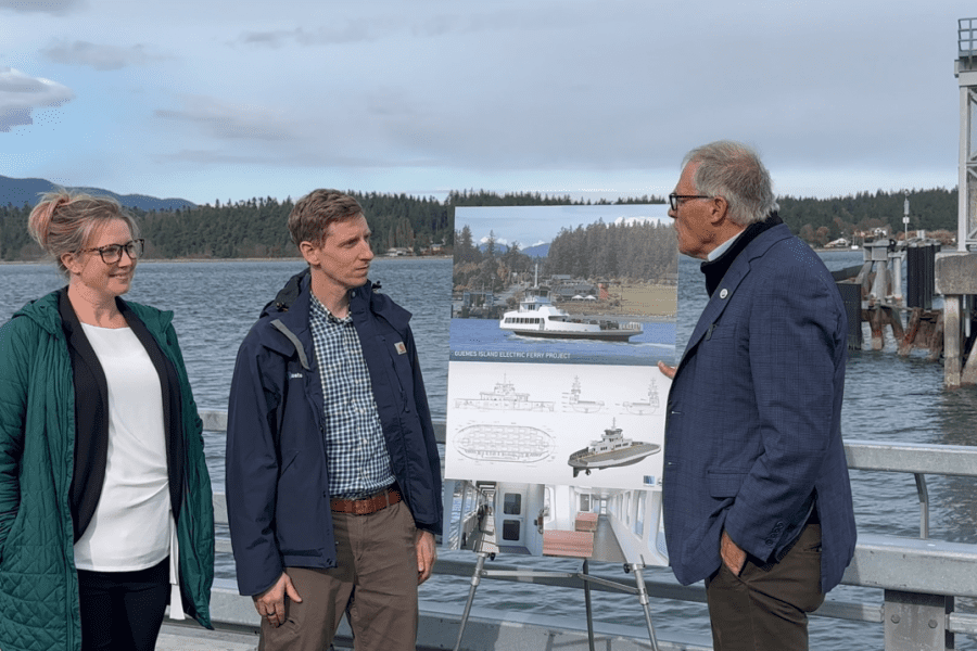 Skagit County Guemes Island Ferry Boat