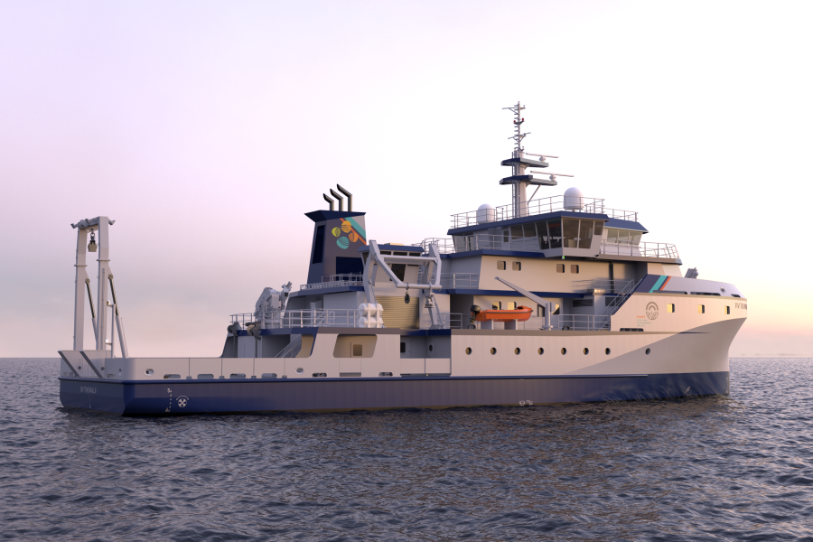 KRV 50m Rendering Model - 20230201 - Sunset 3600HQ