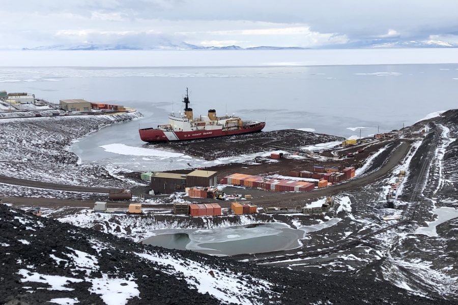 POLAR STAR at Ice Pier 9 Feb 22